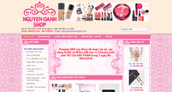 Desktop Screenshot of nguyenoanhshop.com